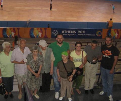 Παρακολούθηση των Special Olympics.